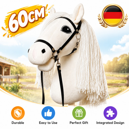 Steckenpferd plüsch - steckenpferd,
