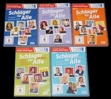 Schlager für Alle Sammlung- 5 DVDs. Herbst Winter/Frühjahr Sommer.2021/2022/2023