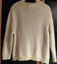 Zara Strickpullover wollweiss