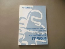 Yamaha TT-R 90 (N) Handbuch Wartungsanleitung Fahrerhandbuch 5HN-28199-81