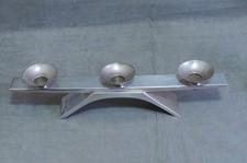 KERZENSTÄNDER KERZENHALTER WMF 50ER 60ER VERSILBERT 3 FLAMMIG BIENENKORBMARKE