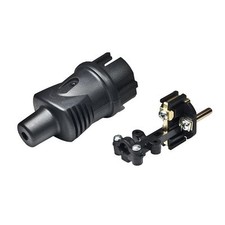 Schuko stecker mit vollgummi - schuko,