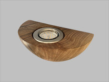 Wandlampe Wandleuchte Holz Nussbaum