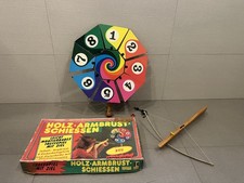 Rarität - Holz Armbrust Schießen, DDR, Kamenzer Spielwaren, ohne Pfeile