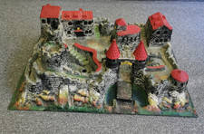 Elastolin Ritterburg mit Zugbrücke aus den 70er Jahren