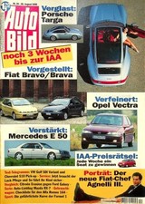 1) Auto Bild 34/1995 - VW Golf