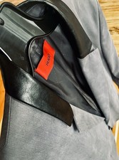 Exklusives Sakko der Marke HUGO Men mit Kragen in Lederoptik + TOP!!!