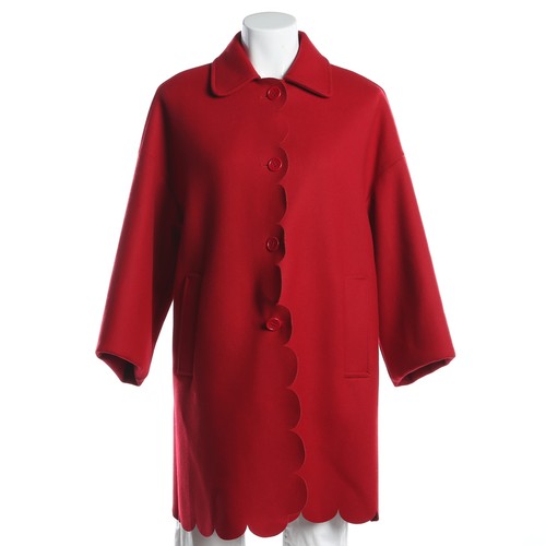 Red valentino übergangsmantel - red,