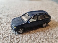 BMW X5 Modellauto, Hongwell, Marineblau, 1:72