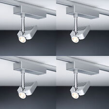 4er Set  Paulmann URail Schienensystem Spot Vision II 1x10W Chrom matt/Chrom 230
