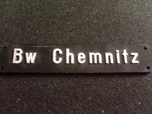 Lockschild chemnitz aluguss - lockschild,