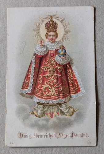Andachtsbild prager jesulein - "prager, jesulein"