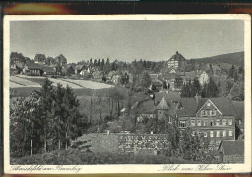 Schmiedefeld rennsteig - schmiedefeld,