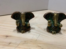 2 x Ganesha Messing