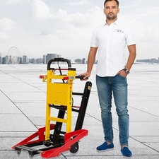 Elektrischer Rollstuhltransfer Treppensteiger Faltbarer Rollstuhl Treppenlift