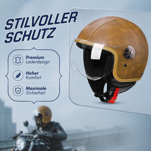 Helme sturz helm jet - helm,