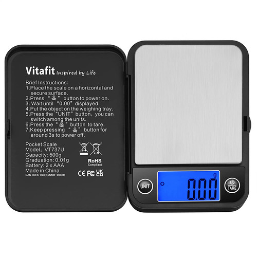 Vitafit 500g 01g digitale - vitafit, 500g/0,01g