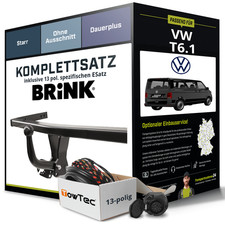 Anhängerkupplung BRINK starr