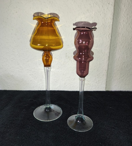 Mundgeblasene rauchglas - 2x,