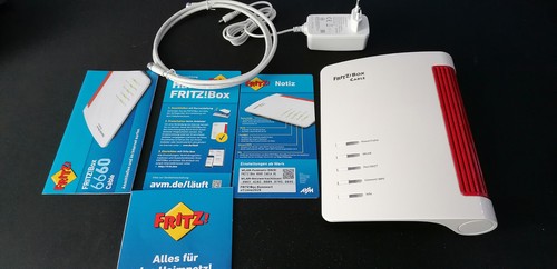 Fritz box 6660 - cable, wie