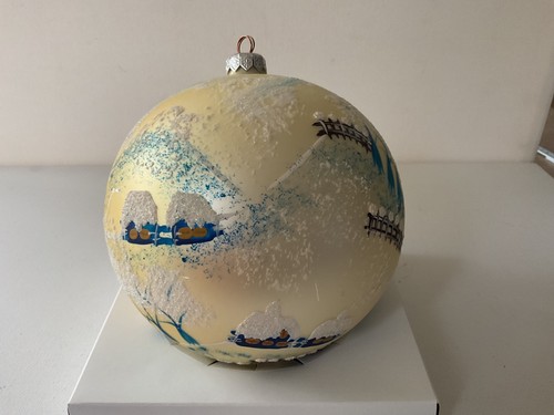 Weihnachtskugel handbemalt - weihnachtskugel,,