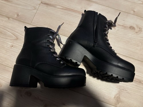 Damen plateau stiefeletten - damen, /