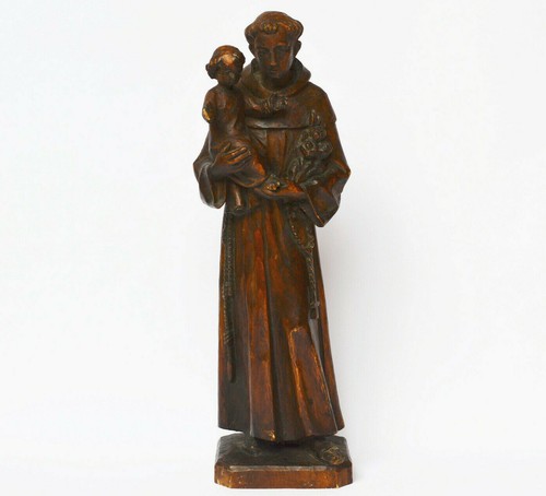 Holz skulptur heiliger - holz,