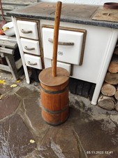 Butterfass  Antik Holz