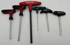 6er Set T-Griff Sechskant Schraubendreher Winkelschraubendreher Innensechskant