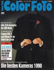 Color Foto - 3/91 - März 1991 - Fotozeitschrift - Fotomagazin- gebraucht