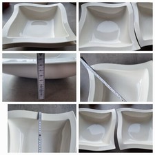 Villeroy & Boch / NewWave / große Salatschüsseln 32x32 cm / tadellos!