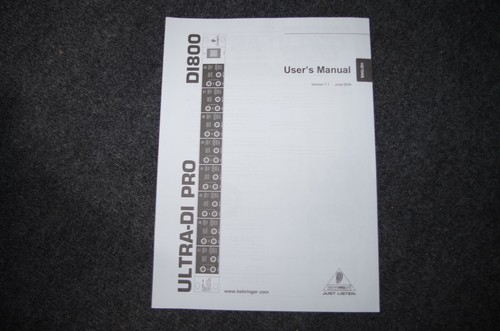 Behringer ultra di800 pro - di800,