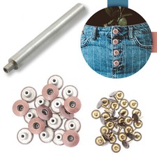 Jeans Knöpfe Messing