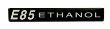 E85 ETHANOL   EMBLEM SATIN