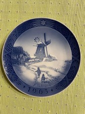 Royal Copenhagen Sammelteller Weihnachtsteller Jahr 1963