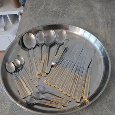 33teiliges Besteck Set Silber