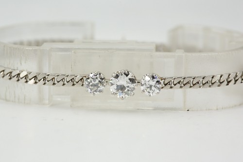 Diamant platin - 1,90, ct.
