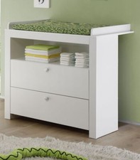 Babyzimmer Wickelkommode weiß