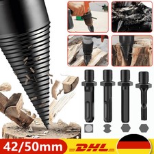 50/42mm Holzspalter Kegelspalter Bohrer Drill Kegel Spaltbohrer Für Bohrmaschine
