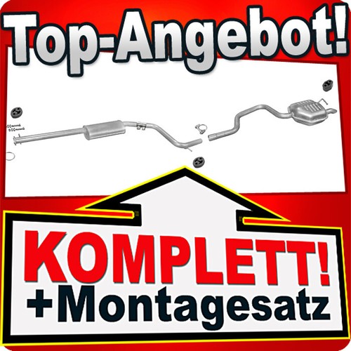 Auspuff für ford mondeo mk3 - mondeo,