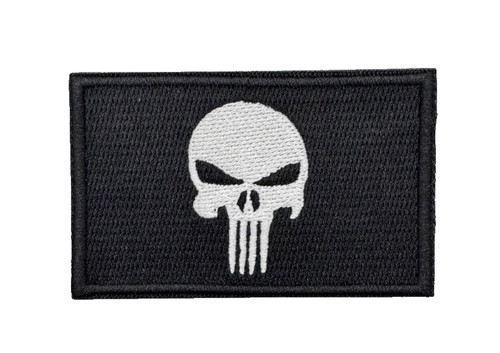 Punisher klett patch aufnäher - klett,