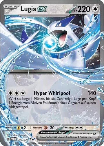Pokémon karte 082 131 - pokémon, ex