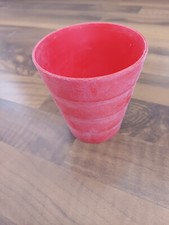 IKEA FNISS kleiner Papierkorb/ Stiftebox | Rot | Kunststoff