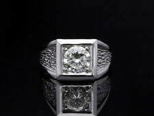 Top Preis Solitaire Ring 1,70 ct. Brillant 585 Weiss Gold Wert: 25.000 EUR deta
