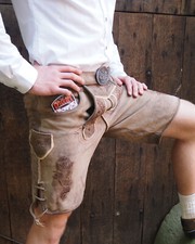 kurze Lederhose Ziegenleder