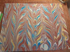 Schönes HAND MARMORPAPIER