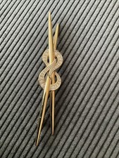 Brosche Pierre Lang Strasssteinen Schleifenform 11cm—2cm Schmuck für weihnachten