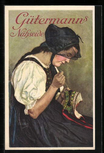 Künstler curt liebich - künstler-ak,