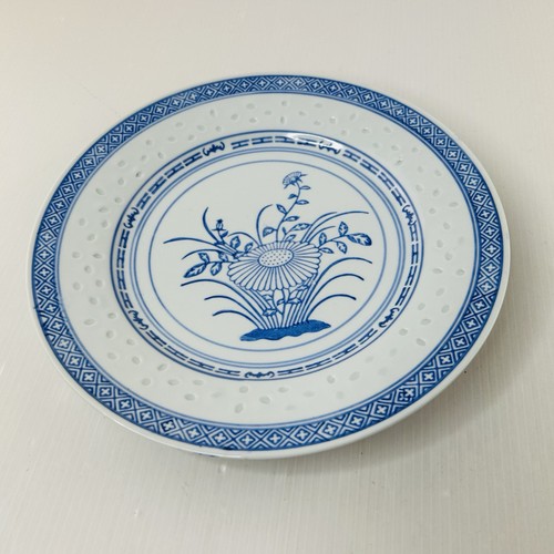 Chinesischer reiskorn blau - chinesischer,