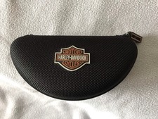 Harley Davidson Brillen-Etui Hartschale mit Logo